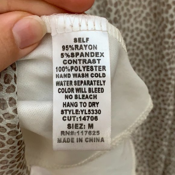 Leopard print flowy dress - Picture 4 of 4